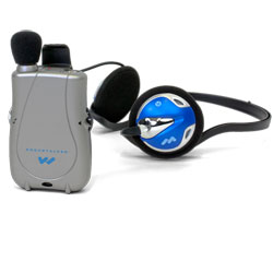 Pocketalker Ultra with Rear-Wear Headphones Price: $139.00