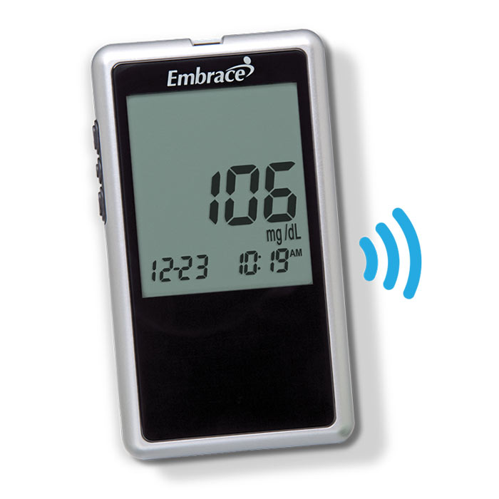 Embrace Talking Blood Glucose Monitoring System: Bilingual English/Spanish Price: $29.95