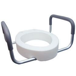 Premium Seat Rizer with Removable Arms - Elongated Toilet Price: $69.95