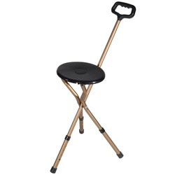 Folding Seat Cane - 250 lb Weight Capacity Price: $35.95