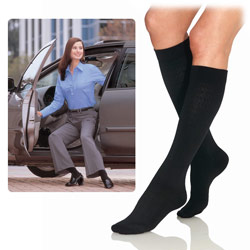 Jobst Black Pattern Women Knee High-Ex.Small Price: $21.95