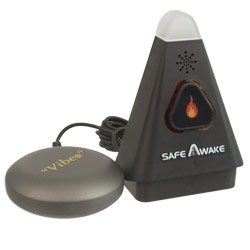 SafeAwake Smoke Alarm Aid with Bed Shaker Price: $219.90