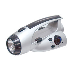 Dynamo Powered LED Flashlight/FM Radio Price: $14.95