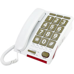 Serene Jumbo Key 55dB Amplified Phone for the Hearing Impaired Price: $125.95