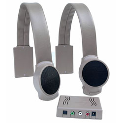 Wireless TV Listening Speakers - Gray Price: $249.95