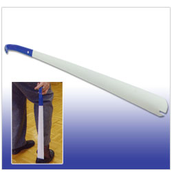 Long Shoehorn and Sock Remover with Non-Slip Handle Price: $12.95