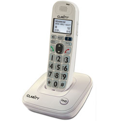 Clarity Amplified Big Button Cordless Phone: 40dB Price: $89.95