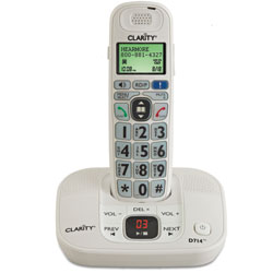 Clarity Amplified Big Button Cordless Phone: 40dB Price: $109.95