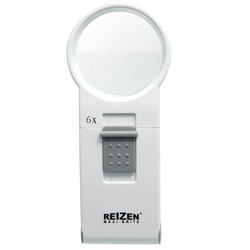 REIZEN 6x 60mm Illuminated Pocket Magnifier Price: $25.95