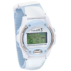 Vibralite 3 (White with Pale Blue Trim) Price: $64.95